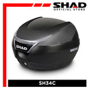 SHAD Motorcycle Box SH34C Black, Carbon