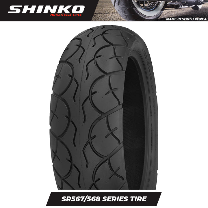 Shinko Motorcycle Tire SR568 Scooter 140/60-14 R TL