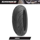 Shinko Motorcycle Tires Verge 016 Street 140/70-17 TL