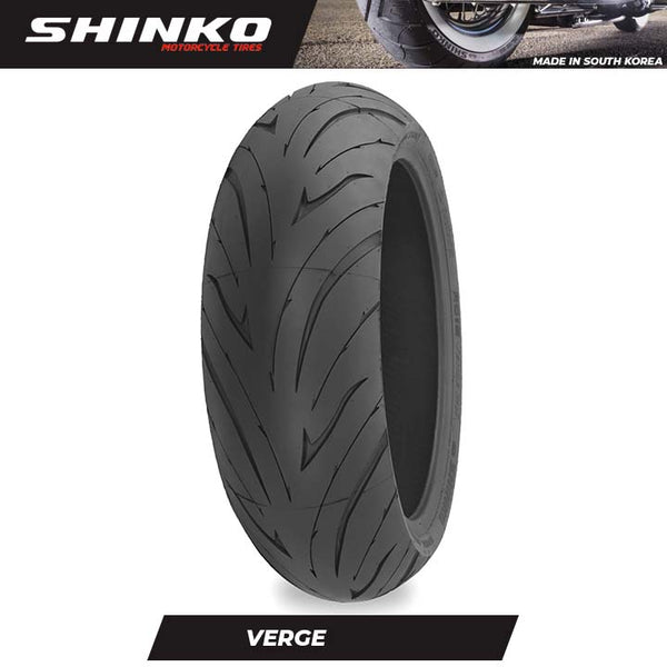 Shinko Motorcycle Tires Verge 016 Street 100/80-14 TL