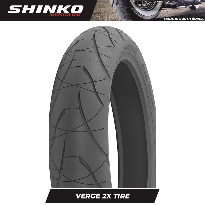 Shinko Motorcycle Tires Radial Verge 2x 190/50ZR17 Rear TL