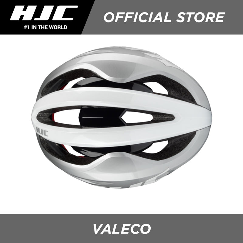 HJC Road Cycling Helmet VALECO Silver White