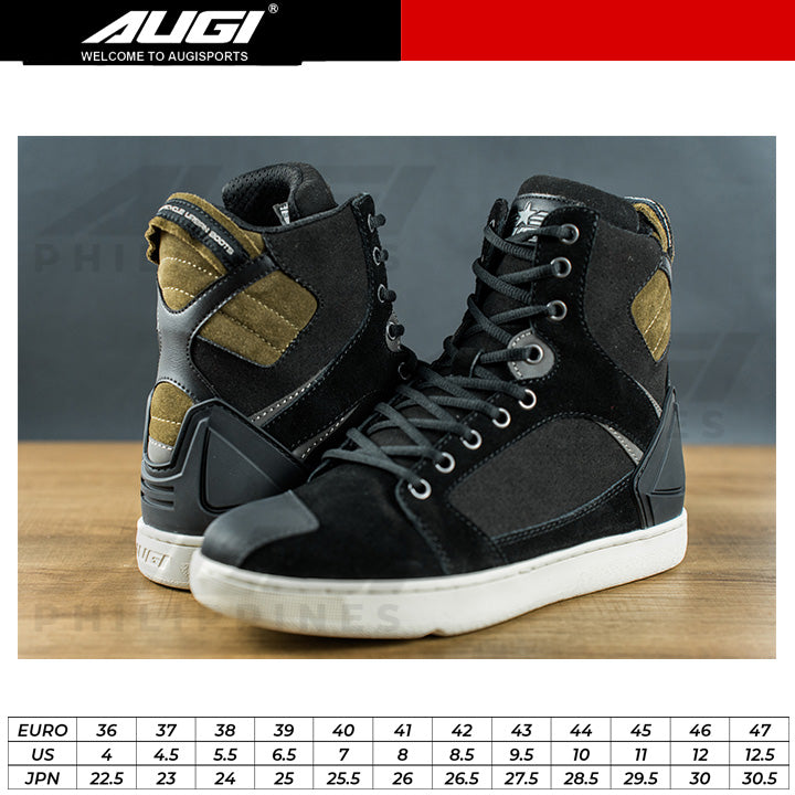 AUGI Urban Boots AU-10 Black Khaki