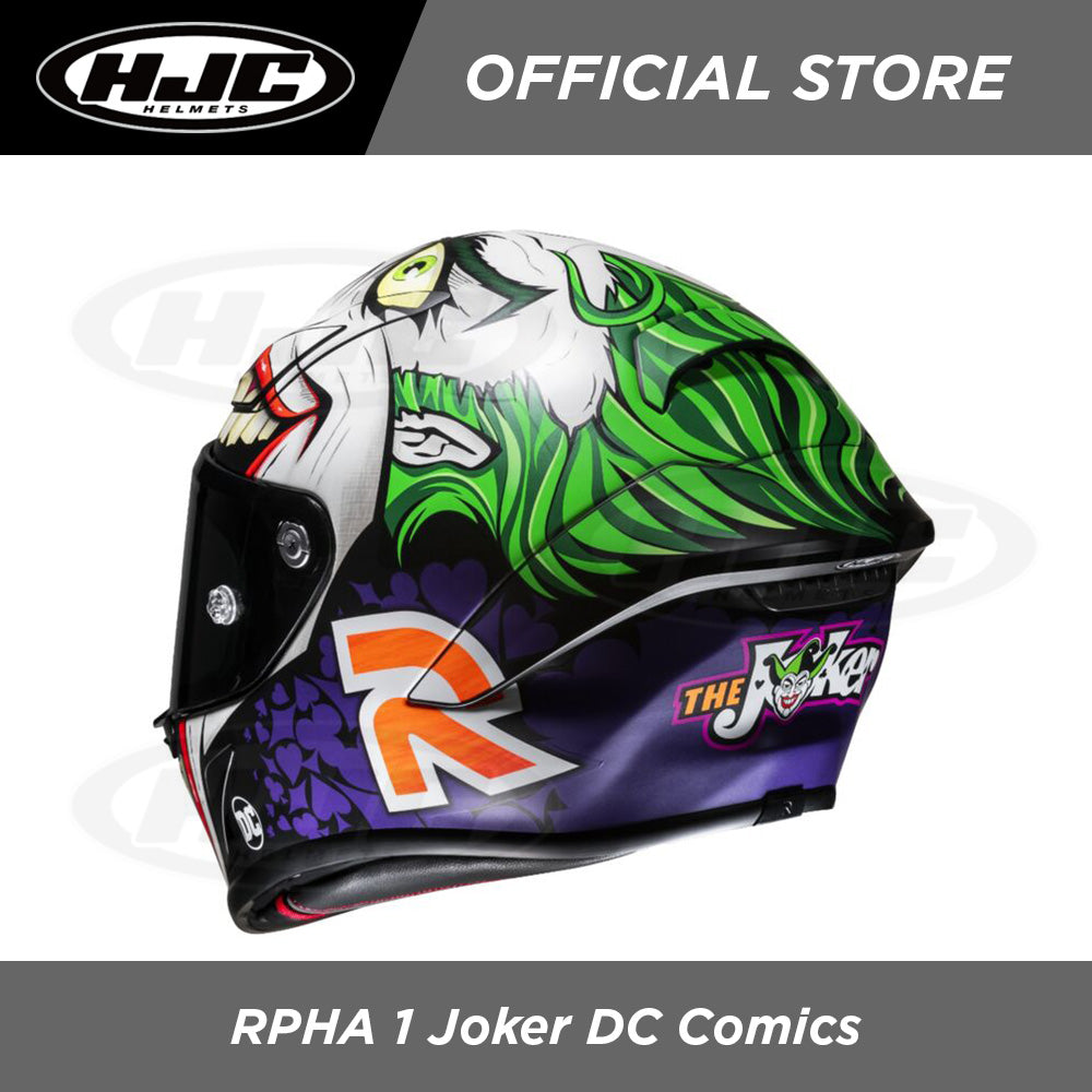 hjc comic helmet HJC Helmets RPHA 1 Joker DC Comics MC48SF