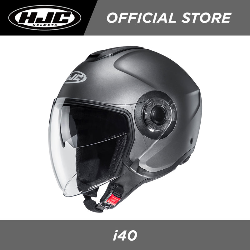 HJC Helmet FG-JET Semi Flat Titanium With 3 Years Warranty By HJC