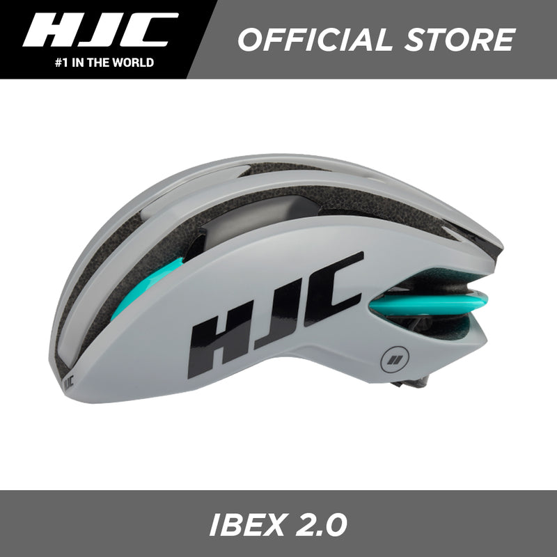 HJC Road Cycling Helmet IBEX 2.0 MT GL Grey Mint – TRIUMPH JT MNL