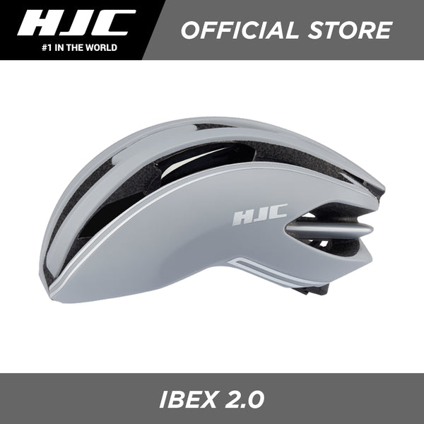 HJC Sports Road Cycling Helmet IBEX 2.0 Grey Silver Line