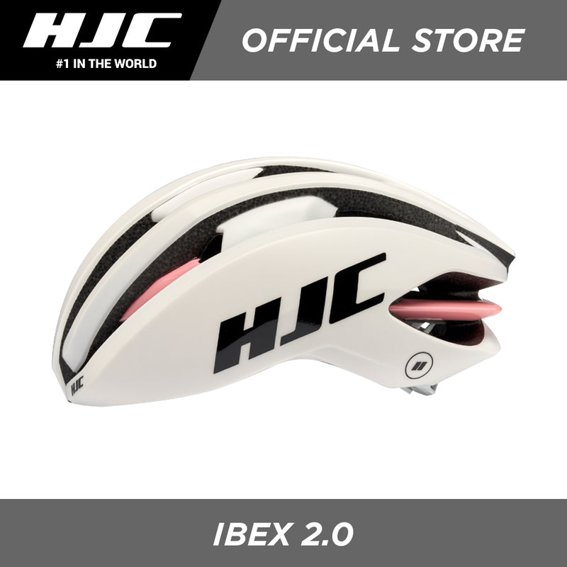 HJC Road Cycling Helmet IBEX 2.0 MT GL Off White Pink – TRIUMPH JT MNL